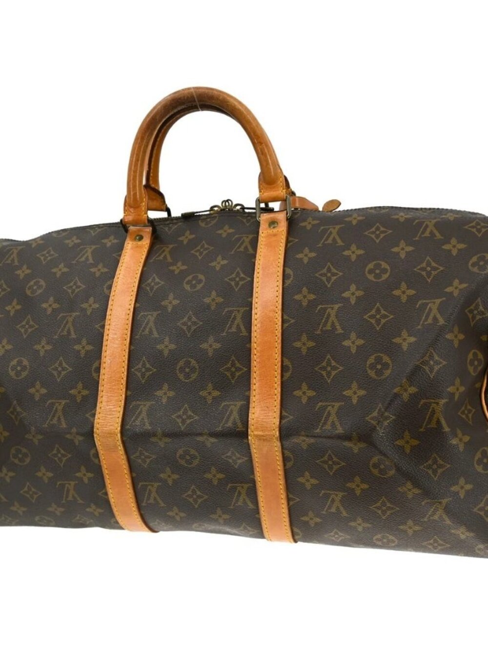 LOUIS VUITTON KEEPALL 50 TRAVEL HANDBAG MONOGRAM M41426 851SD NQ05796 - Picture 2 of 15